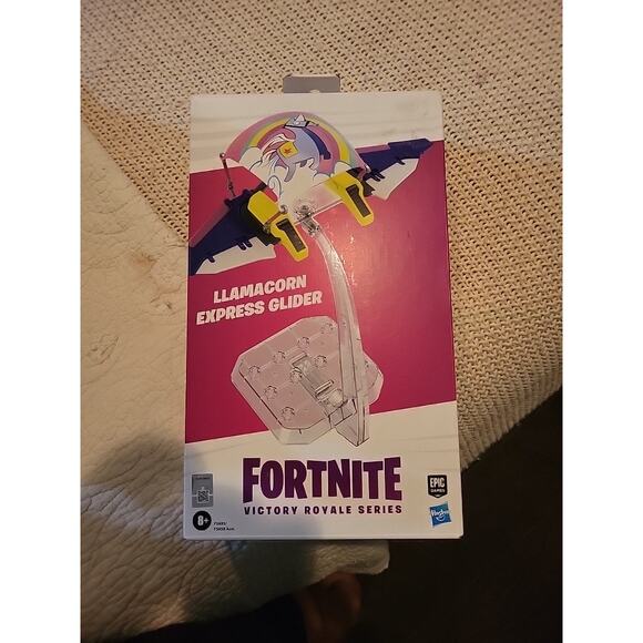 FORTNITE Victory Royale Series LLAMACORN EXPRESS GLIDER✨️NEW IN BOX✨️ - Picture 8 of 8